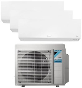 Condizionatore a muro multisplit inverter DAIKIN New Plus 9 + 9 + 12 18000 BTU classe raffreddamento A+++, classe di riscaldamento A++, bianco