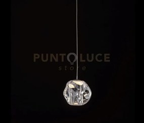 Ciottolo, solo testa, cromo, led 4,2w, 357lm 3000k, dia. 14 x h400 ...