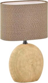 Wofi 845601236000 - Lampada da tavolo CARMEN 1xE14/40W/230V beige