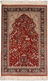Hereke Tappeto orientale 120 x 80 Rosa (Cina) Annodato A Mano