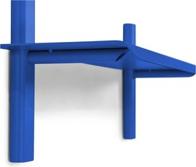 Mensola blu in metallo 60 cm Hola – Spinder Design