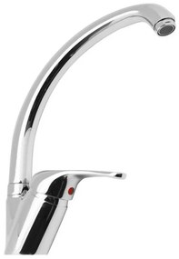 Rubinetto lavello in ottone cromo di Rubinetterie Mariani Linea Astro