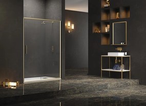 Porta doccia 120 cm colore oro satinato | KEF4000 - KAMALU