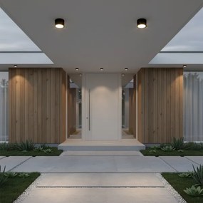 Brilagi - Faretto da esterno SMOOTH 1xGX53/15W/230V nero