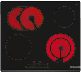 Bosch Serie 6 PKN631FP2E Nero Ceramica integrata a 4 zone