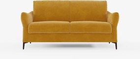 Dalia divano letto 2, 3 e 4 posti con materasso H18 in moderno tessuto vellutino smacchiabile T30