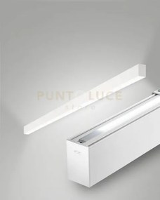 Millet profilo da parete doppia emissione bianco ww opale on/off ip...