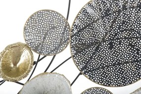 Pannello Decorativo Astratto Grid 135X7,5X69 Cm In Ferro Multicolore