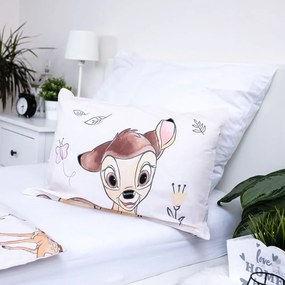 Biancheria da letto per bambini in cotone per culla 100x135 cm Bambi "Beige" – Jerry Fabrics