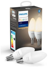 SET 2x Lampadina LED dimmerabile Philips Hue WHITE E14/5,5W/230V 2700K