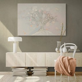 Stampa su tela – Albero autunnale disegnato