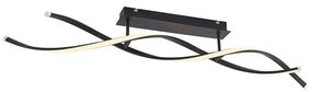 Welina LED Plafoniera Matt Black - Lindby