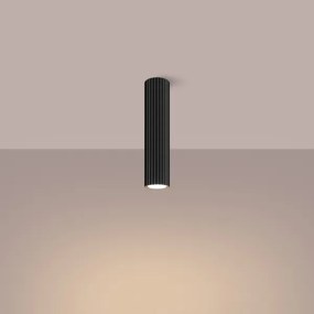 Sollux SL.1570 - Faretto KARBON 1xGU10/10W/230V 30 cm nero