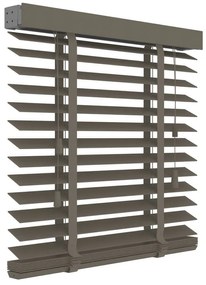 Veneziana Stoccolma in legno, talpa 100 x 130 cm, Larghezza lamelle: 50 mm