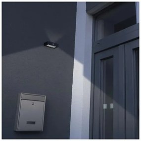 LED Proiettore solare con sensore di movimento LED/3,7V 1200mAh 4000K IP65 nero