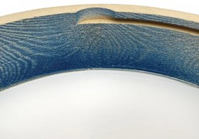 Brilagi - Plafoniera PINO 3xE27/15W/230V in pino/blu Ø 47,5 cm