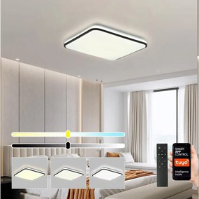 Brilagi - Plafoniera LED dimmerabile SMART LED/36W/230V 53x53 cm Wi-Fi Tuya + telecomando