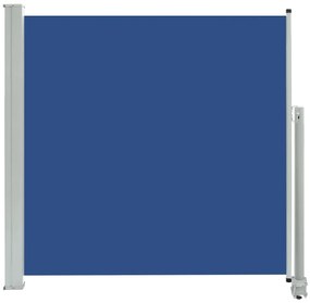 Tenda Laterale Retrattile per Patio 160x300 cm Blu