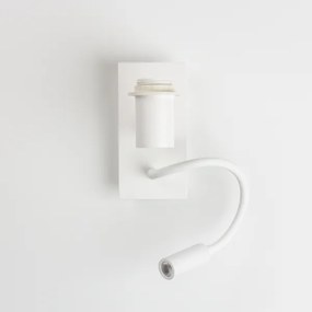 Brilagi - Applique a LED NUBILA 1xE27/25W/230V + LED/3W bianco/marrone