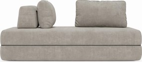 Rift divano letto matrimoniale 2 posti e 3 posti con schienali mobili - materasso alto 24 cm e memory foam in tessuto smacchiabile T31