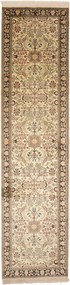 Cashmere Silk Tappeto orientale 80 x 310 (Indian) Annodato A Mano