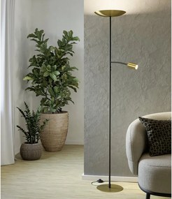 Eglo 901979 - Lampada da terra a LED dimmerabile CONIVARINO LED/26,5W/230V +LED/4W dorata