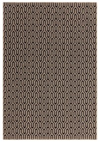 Tappeto nero e beige 120x170 cm Global - Asiatic Carpets