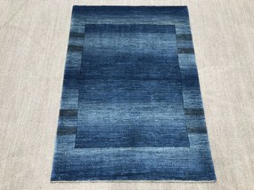 Loribaft Tappeto persiano 100x150 Blu (Iran) Annodato A Mano
