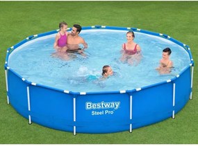 Steel Pro Telaio Piscina 396x84 cm - Bestway