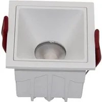 Faretto Da Incasso Moderno Alfa Led Alluminio Bianco Led Luce Calda Dimmerabile