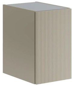 Armadietto bagno a terra Opera 1 anta P 45.5 x L 30 x H 50 cm laccato opaco sabbia