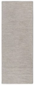 Passatoia beige tessuta a mano in misto lana 80x200 cm Pradesh Linen White - Elle Decoration