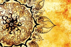 Carta da parati – Mandala con tocco vintage
