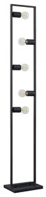 Lindby - Sherwin 5 Piantana Black Lindby