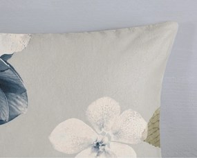 Set lenzuola letto matrimoniale in flanella blu-grigia 200x220 cm Gabin - Good Morning