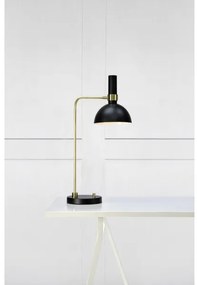 Markslöjd 106973 - Lampada da tavolo dimmerabile LARRY 1xE27/60W/230V nero/oro