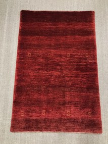 Loribaft Tappeto 80 x 120 Rosso (Iran) Annodato A Mano