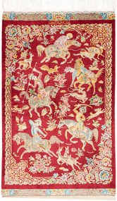 Ghom Tappeto persiano 90x60 (Iran) Annodato A Mano
