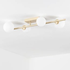 Brilagi - Lampadario a plafone LED MILLA 4xG9/3W/230V oro/bianco