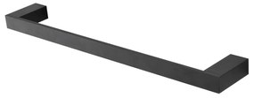 Porta Asciugamani a Parete 45 Cm Feridras "Sky" Nero Opaco
