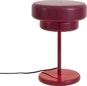 Lampada da tavolo retrò prugna 41cm - Ophelia