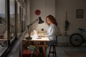 Osram - Lampada da scrivania LED dimmerabile OFFICE LINE LED/9W/230V 3000K nera