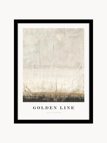 Stampa digitale incorniciata Golden Line