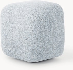 Pouf alto in bouclé Wolke