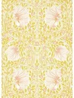 Morris & Co Carta da parati Pimpernel - Sunflower/ Pink