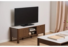 Mobile TV marrone con effetto rovere 120x45x40 cm Southampton – Actona
