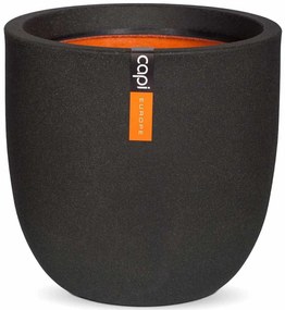 Fioriera Urban Smooth Rotonda 43x41 Cm Nero Kbl933 /