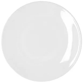 Piatto da pranzo Bidasoa Glacial Coupe Bianco Ceramica 25 cm (6 Unità) (Pack 6x)