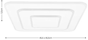 Brilagi - Lampada LED da soffitto dimmerabile MODERN LED/72W/230V 2700-6500K + D