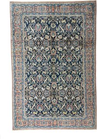 Veramin Tappeto persiano 300x200 Blu (Iran) Annodato A Mano